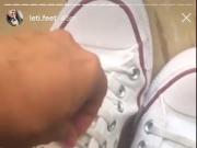 Latina in white converse preview