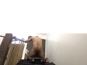 Latina wife fucked is some apartments