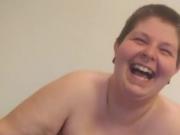 Humiliated Fat pig slut Renee pissing and farting
