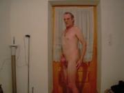 Nude Masturbating by the back door - will i get caught?