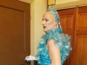 BLUE SISSY DRESS