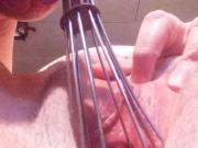 Whisking my pussy