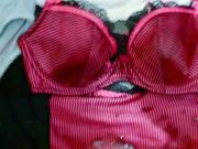 Cum on lingerie I was sent by a XHamster friend