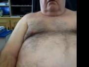 grandpa cum on webcam