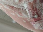My cock soaped up