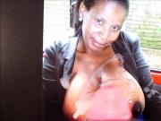 Mature Big Tits Ebony CumTribute