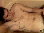 Free hairy boys prone gay Self Soaking With Straight