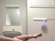 More dildo shower play