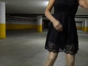 crossdresser public pantyhose encasement