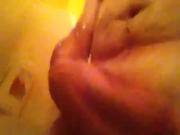 Shower Jerk Off and Cum