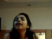 Turkish girl slighty flashes