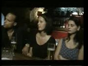 Italian Babes fucked in a Bar