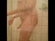 Shower-Masturbate -- Dusch-Wichsen