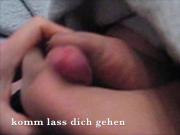 German privat footjob