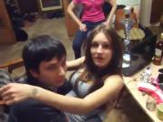 Russian teens party