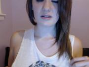 American slut shows amazing tits and ass on Cam