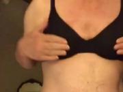 Artemus - Crossdresser Cutout Bra, Panties and Cum