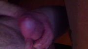 Horny Cock with Precum and Cumshot