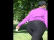 Booty candid - Black mature
