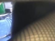 Fishnet upskirt 1
