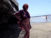 Beach, Grannies, Public Nudity
