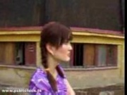 Young Teen In Public