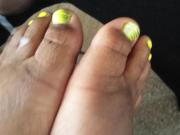 Yellow Footjob