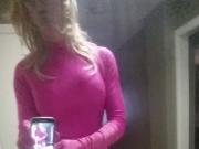 pink gloves cumshot mmm