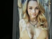 Cum on Hunter King - november 2016