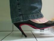 day 6 bend her Louboutin