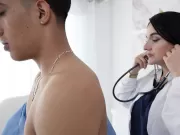 My Doctor Impressed with My Big Monster Cock and Ends up on a Hardcore Fucking