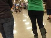 Mild and teen walking candid leggings black