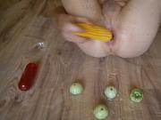 Anal game & Cum