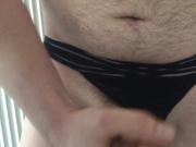 Barthroom Masturbation in Dessous of my Girlfriend