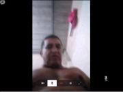 ecuadorian chubby daddy show his big cock