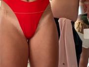 Sexy Thong Candid