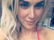 WWE - Lana dancing in bikini, selfie 04