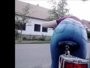 Hot young candid jeans ass in public