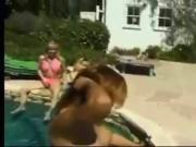 Poolboy gangbanged