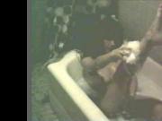 Wife Colleen caught playing in bath