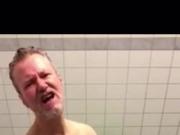 Fit Grandad in the Shower