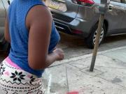 Phat booty African in pajamas again