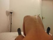 Girlfriend on vacation enjoys with Italian man..