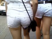 white hot pants vpl