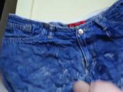Cum on shorts