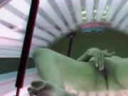 Sunbed Masturbation Session 15