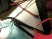Cumming on Ex wifes panties