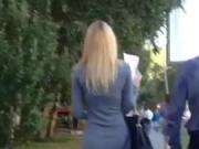Sexy Ass Dress Walk Voyeur BEST Video