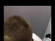 young gay sucking in toilet