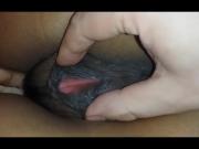 JAMAICAN GAL RUBBING FOR PUSSY